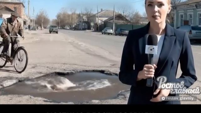Это точно не дороги Ростова-на-Дону? 🤣