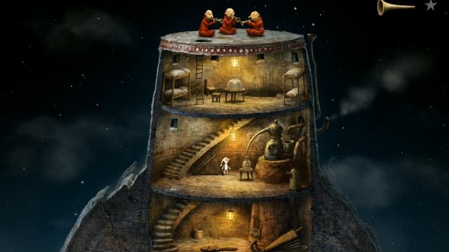 Часть 111 Прохождение игры Samorost 3 от Kibertok Гном разжигает печь и варит самогон 3-й раз