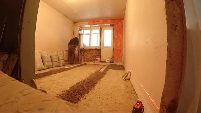 PeriferiyaPRO:Сухая стяжка пола KNAUF , сборное основание , сухие полы , ремонт квартир в Стрежевом