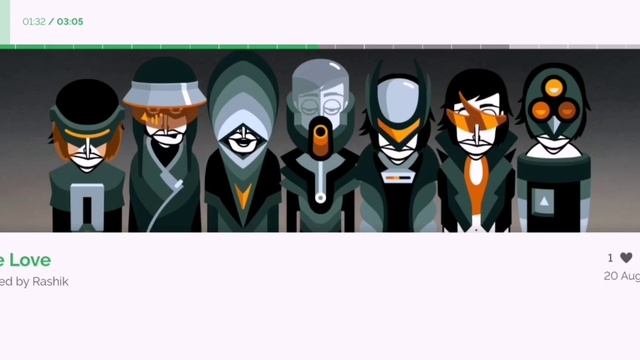Incredibox and rashik-in love.
Первая работа