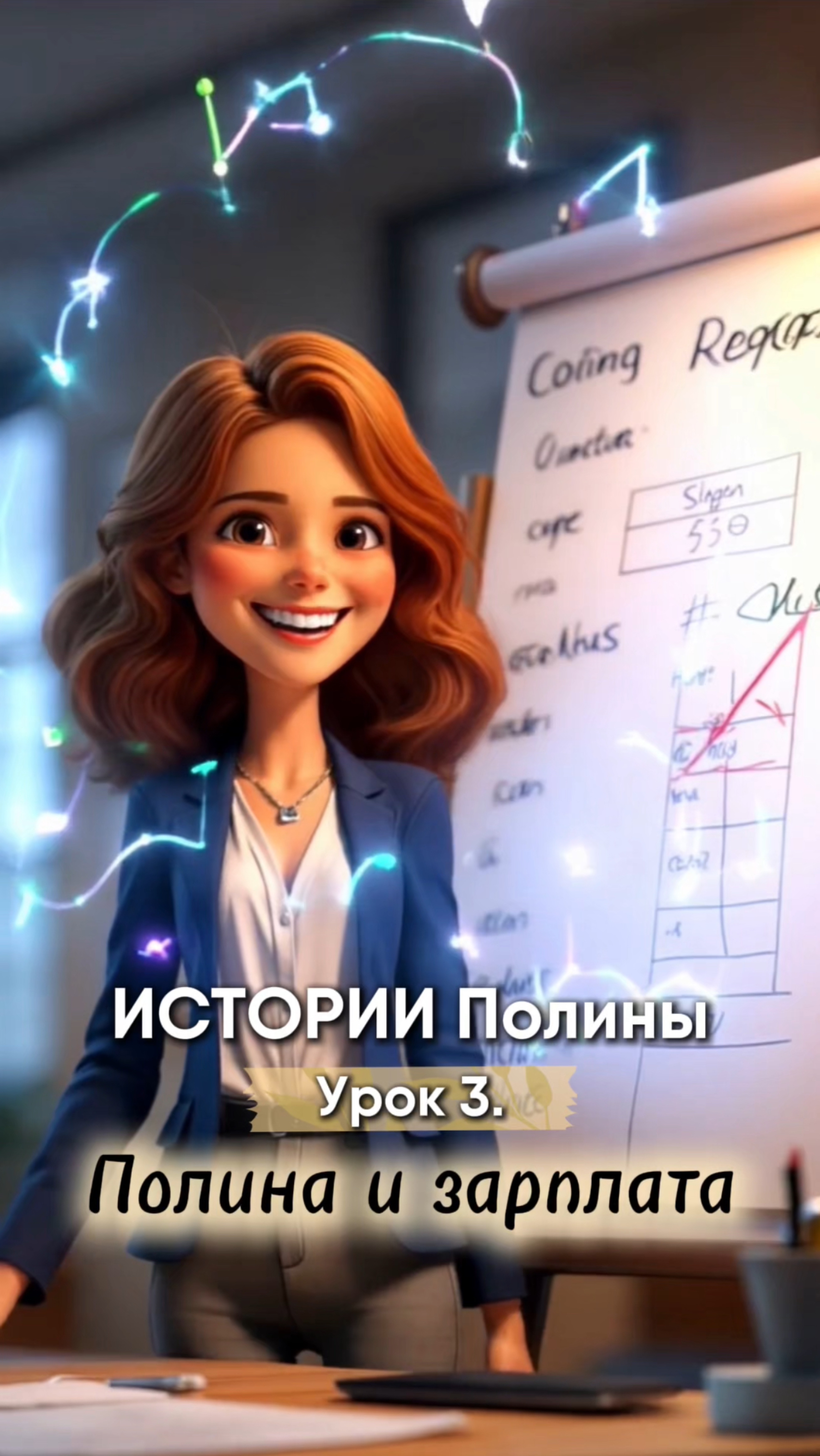 Истрии Полины. УРОК 2. Полина и её зарплата