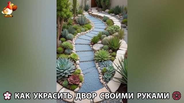 Как украсить двор дома фото идеи (611) 🏡 для дачи и сада своими руками 🌷🪻🌺💮