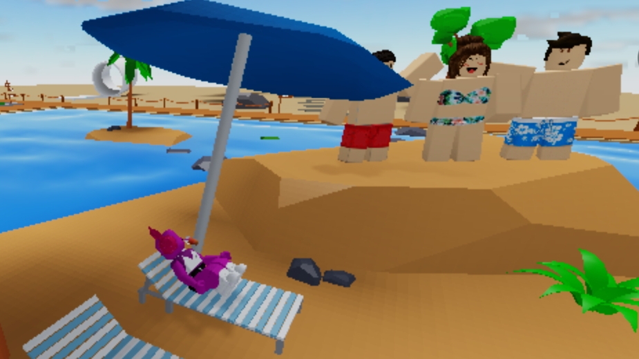играю в аквапарк🤿🌊