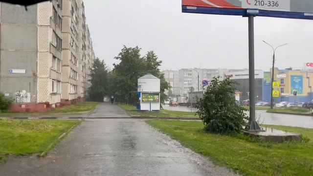 My live. Ливень и гроза.