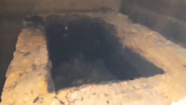 Демонтаж банной печи.