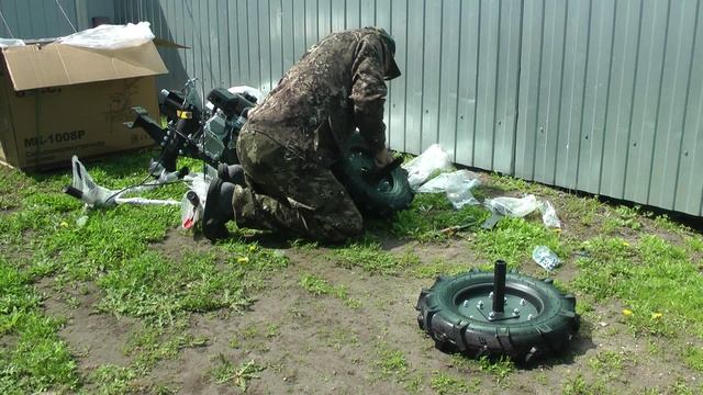 Покупка нового Мотоблока 8л.с.