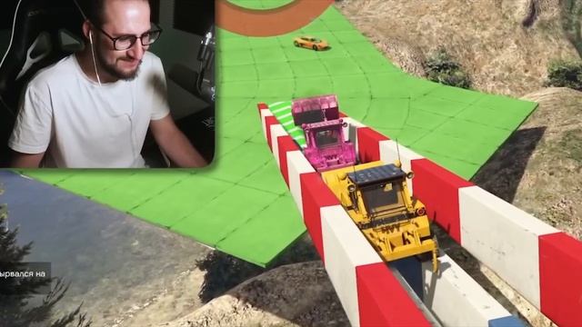 МЫ СЛОМАЛИ ГТА 5! УГАРНЫЕ СОРЕВНОВАНИЯ 2х2 НА АЗИАТСКОМ ПАРНОМ СКИЛЛ ТЕСТЕ В GTA 5 ONLINE