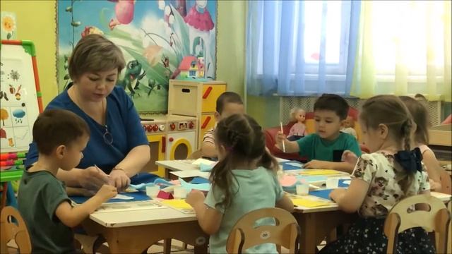 Фрагмент НОД по конструированию из бумажных салфеток