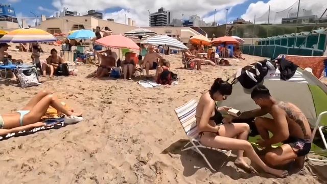 Завораживающий пляж Мар дель Плата Аргентина ПОГУЛЯЕМ ПОИЩЕМ ЛУЧШИЙ КУПАЛЬНИК
