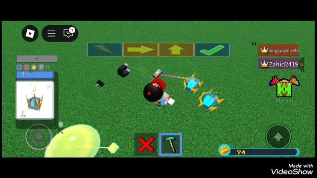 Да с моим одноклассником в Лаки блок в roblox