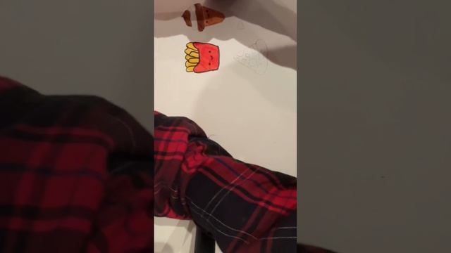 Милая еда, раскрашиваем