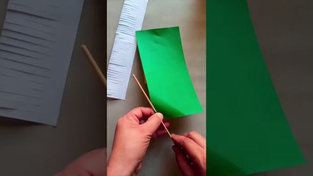 Пушистые бумажные цветы