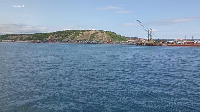 Путешествие на остров Шикотан (Курилы). 1 часть. Отходим из порта Корсаков в Малокурильское.mp4