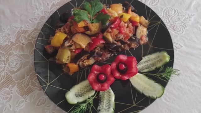 СОТЕ ИЗ БАКЛАЖАН🍆 ВКУСНЕЙШЕЕ ОВОЩНОЕ БЛЮДО