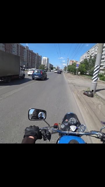 На мотоцикле урал по городу. МотоБудни. Просто катаюсь