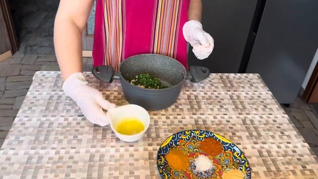 МАРОККАНСКИЙ ХЛЕБ С НАЧИНКОЙ