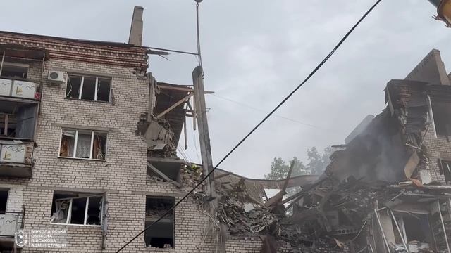 Удар по Николаеву
