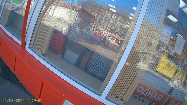 Видео за 25.03.2024 года еду в посёлок Октябрьский вид пере