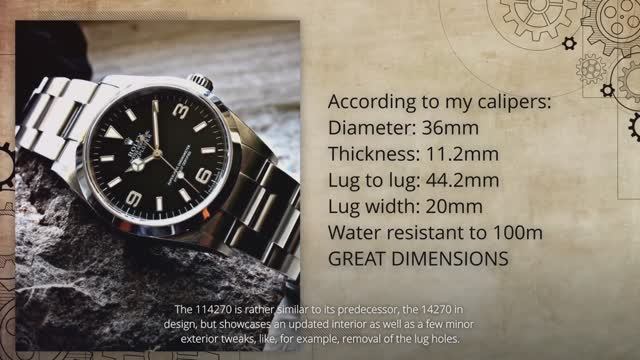 Практическое знакомство:  обзор Rolex Explorer ref.114270