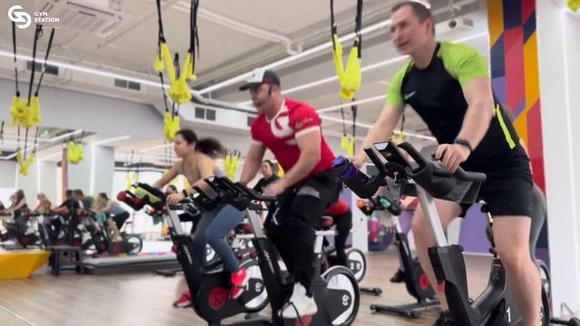 Тренировка CYCLE в GYM STATION