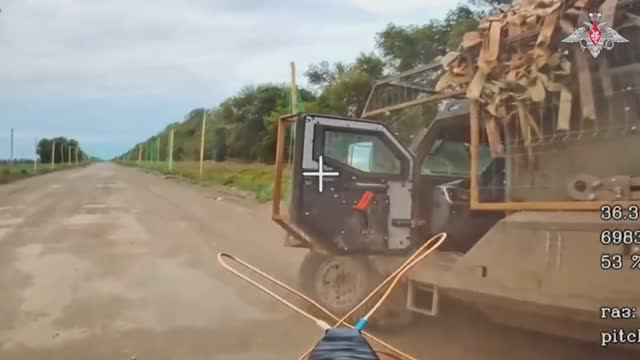 Боевая работа операторов ударных БпЛА