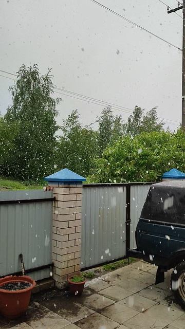 Майский снег