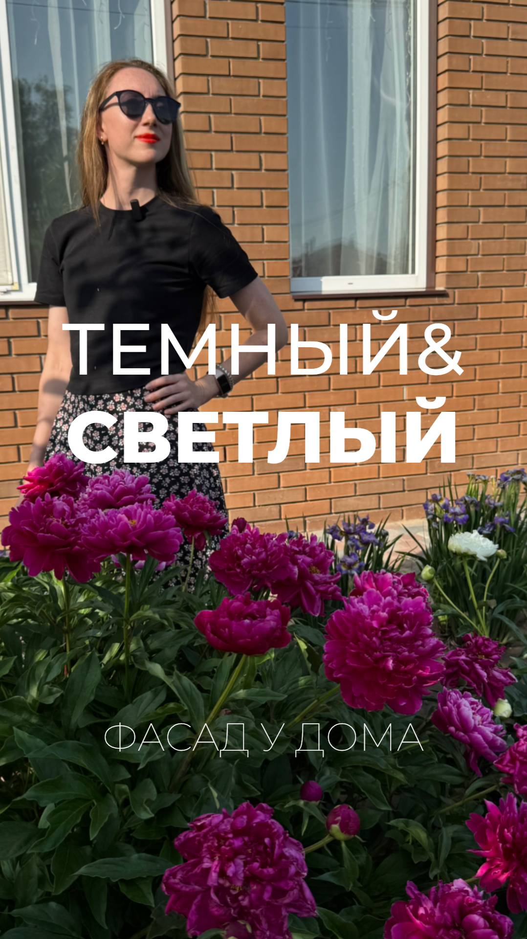 Фасад на доме? Темный или светлый?
