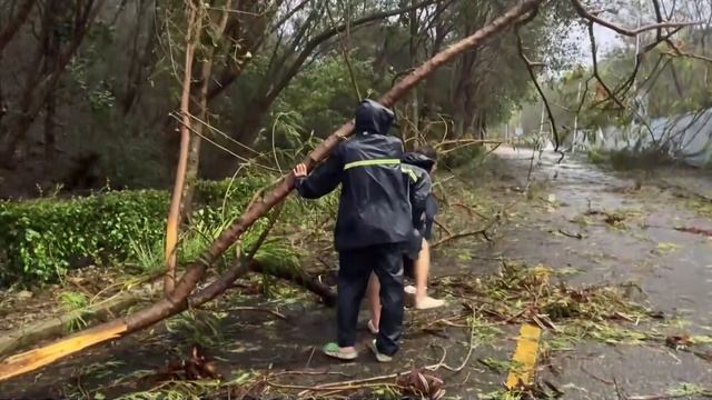 ⛈ На Хайнань обрушился первый в этом году тайфун