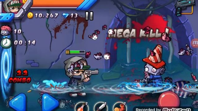 Прохождение игры Zombie Diary 2  #1