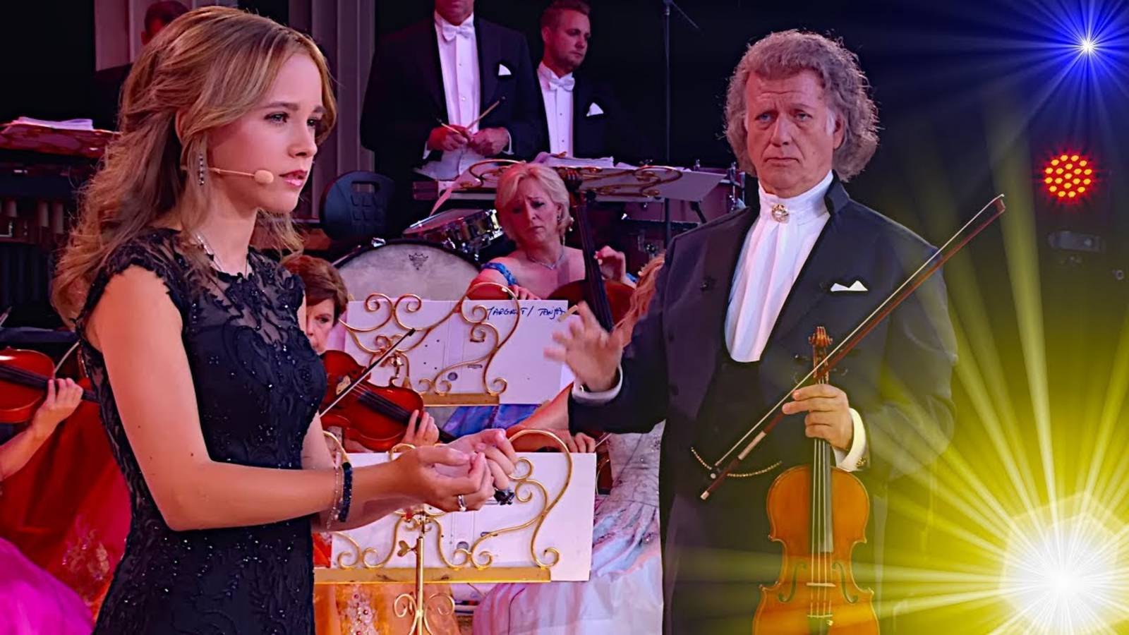 Voilà by 15-year-old Emma at Andre Rieus concert in Maastricht, the Netherlands.