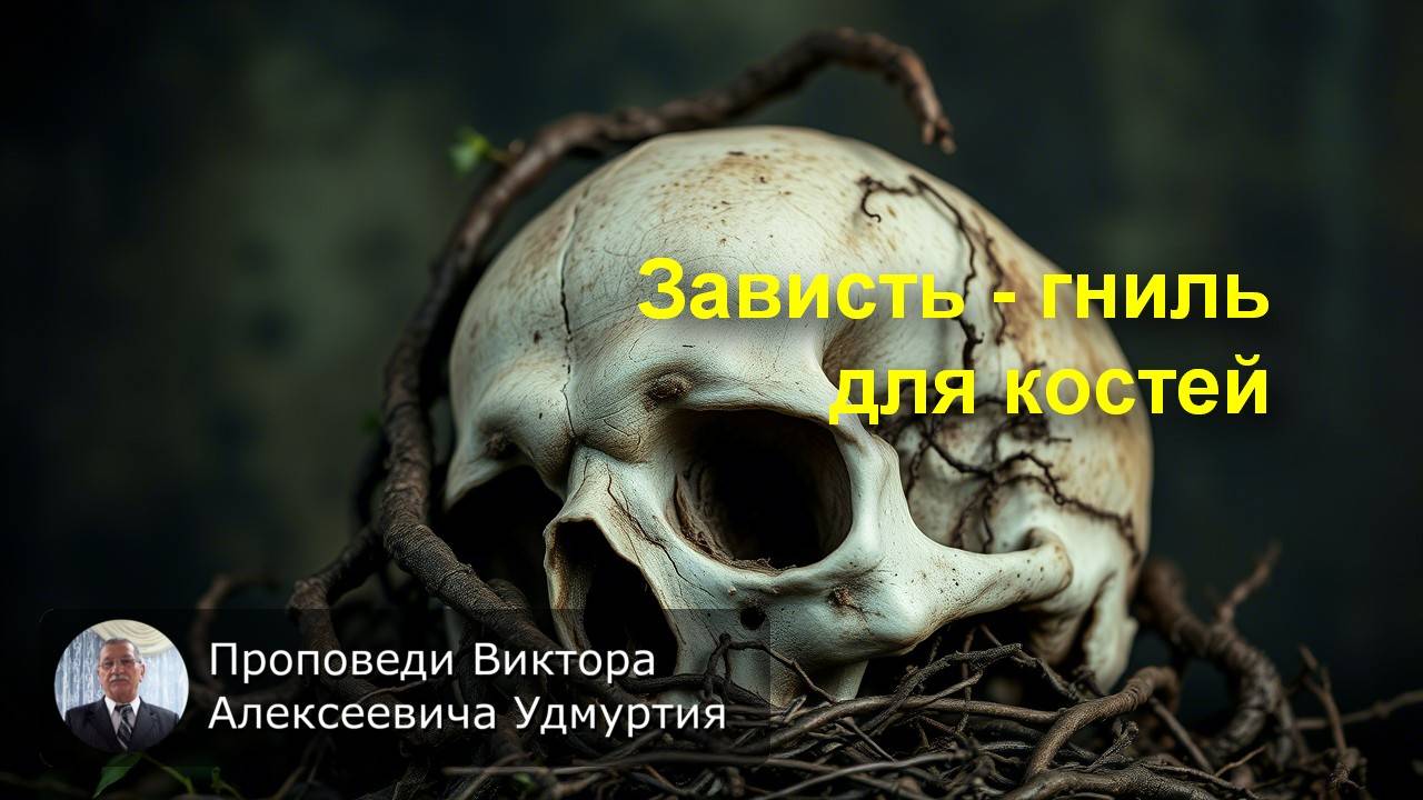 Зависть - гниль для костей