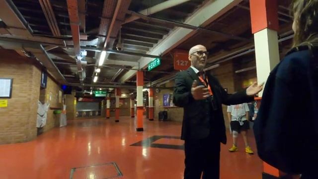 Old Trafford stadium tour