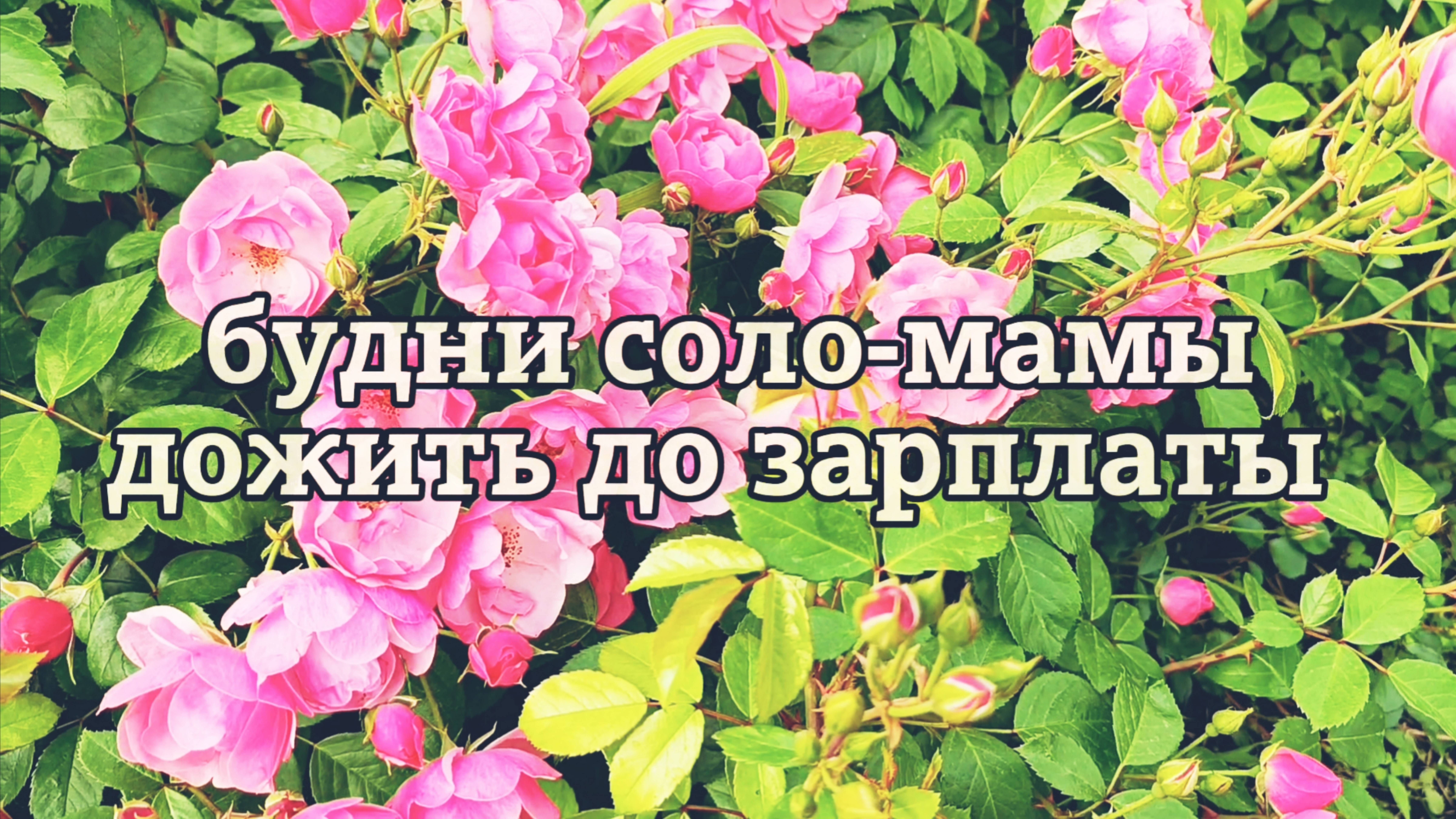 ОДНА С ДВУМЯ ДЕТЬМИ КАК ДОЖИТЬ ДО ЗАРПЛАТЫ