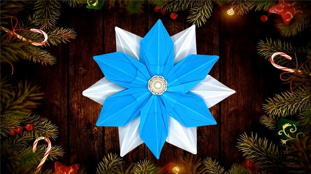 ❄️ Снежинки из бумаги  Простые бумажные снежинки  Как сделать снежинки из бумаги