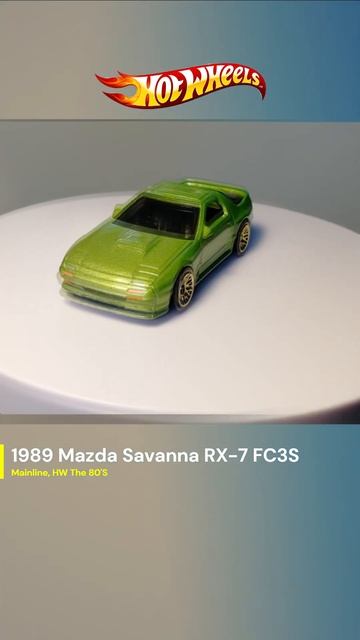 HW | 1989 Mazda Savanna RX 7 FC3S #hotwheels