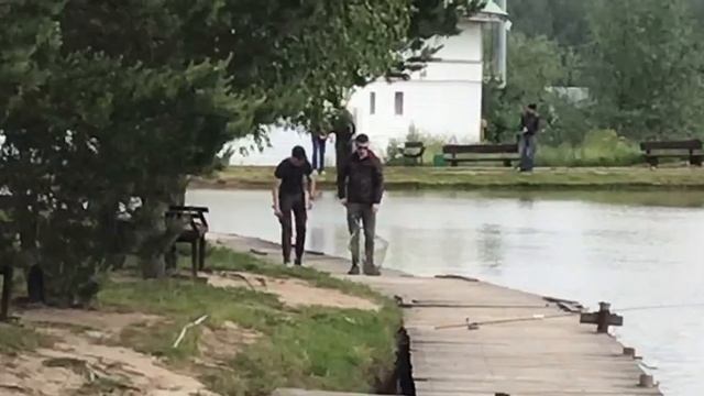 поимка сома на спиннинг