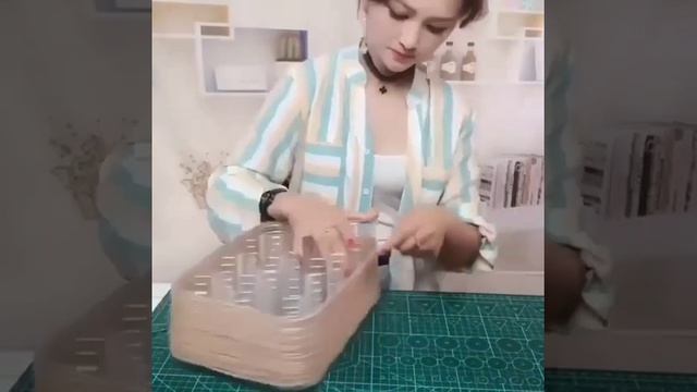 Органайзер из пластиковых бутылок