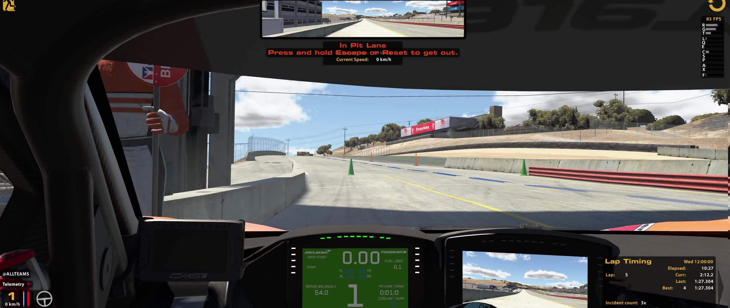 iRacing. Laguna Seca