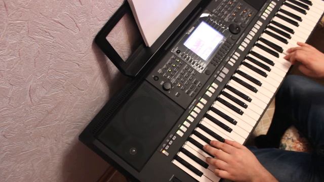 _Белый танец_ на Yamaha PSR S750.-AxCv723nV4s