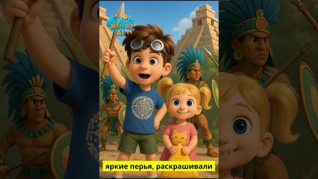 Миша и Маша путешествие к индейца Майя
