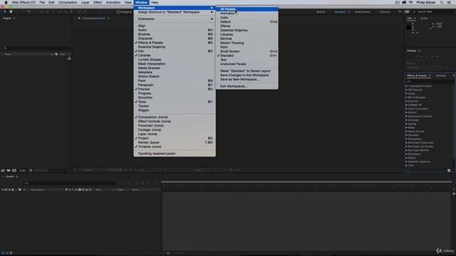 After Effects Course 004 Know Your Way Around After Effects
