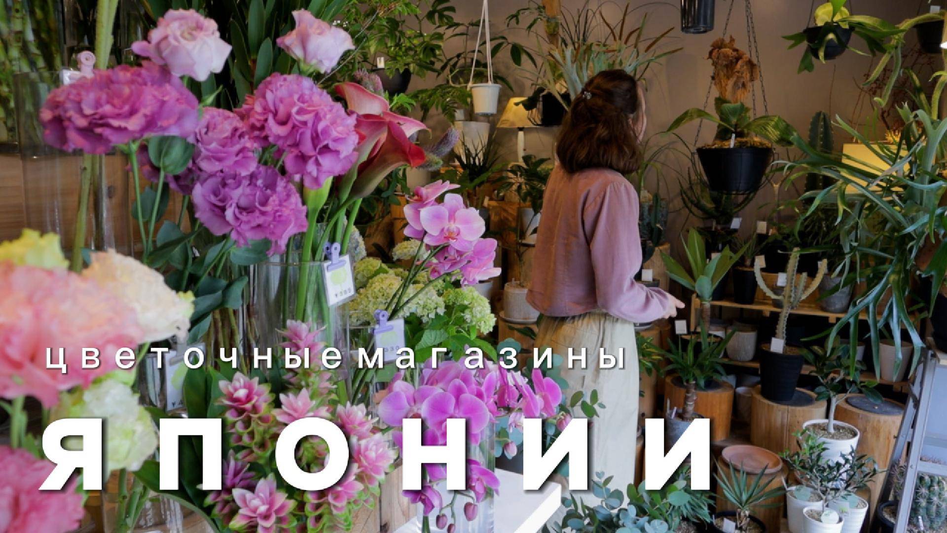 ЯПОНИЯ | Прогулка по цветочным магазинам