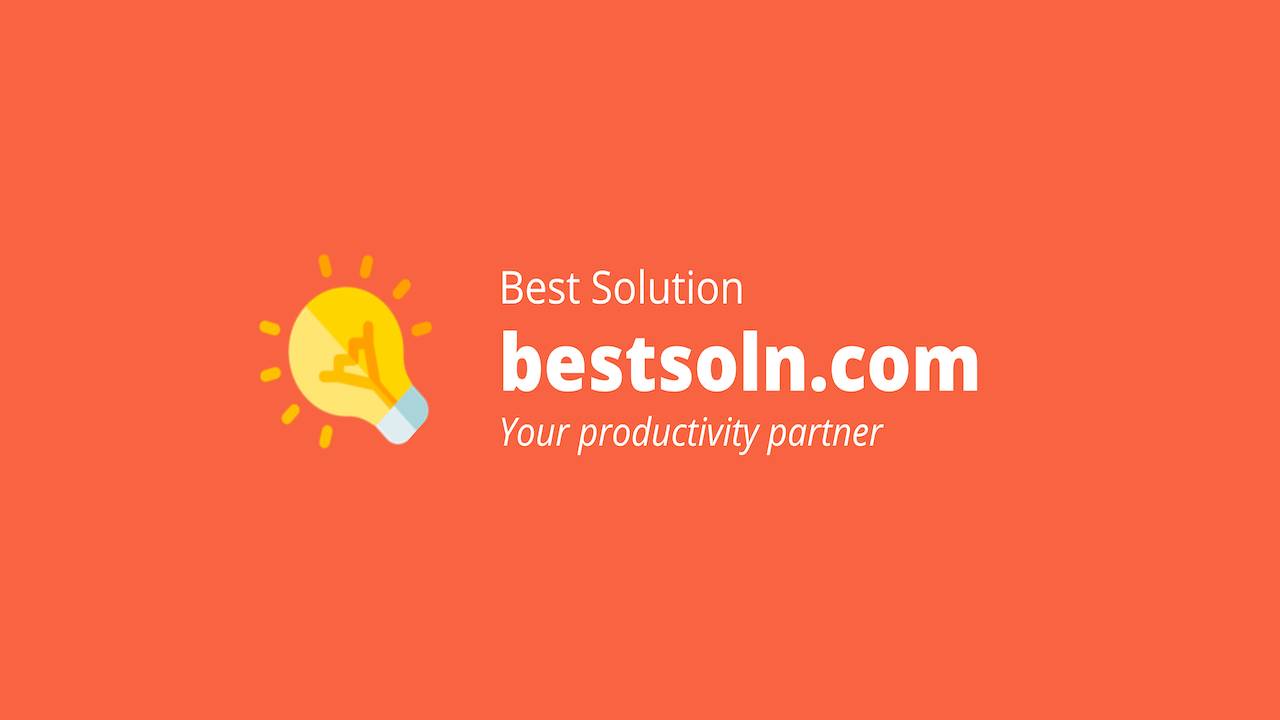 Best Solution: Solutions For Life