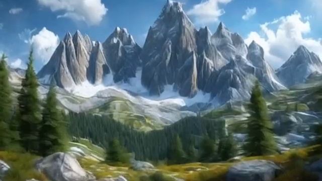 Инструментальная музыка Эхо горных вершин