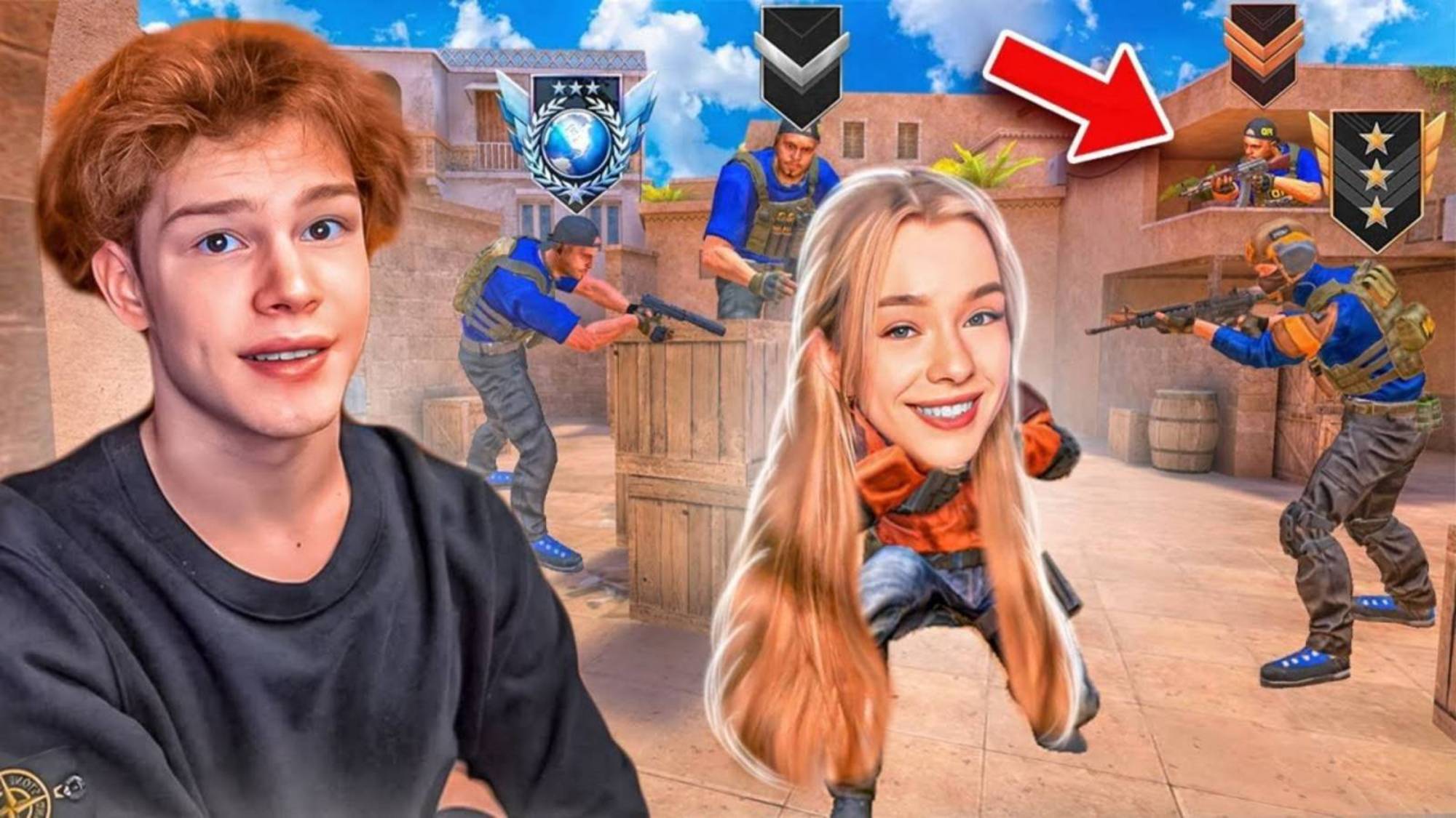ЕВЖЕНИЯ СОРЕВНУЕТСЯ С БОТАМИ  У КОТОРЫХ РАЗНЫЕ ЗВАНИЯ В STANDOFF 2 (ВТОРАЯ ЧАСТЬ)😎