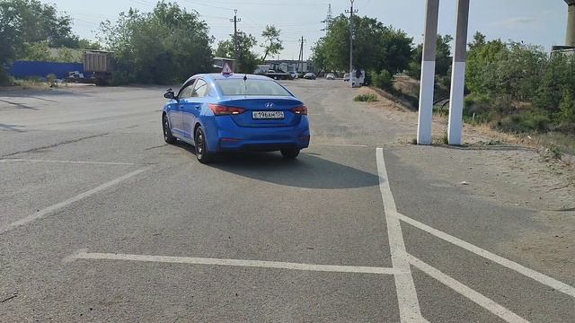 Обучение вождению. Параллельная парковка у МРЭО