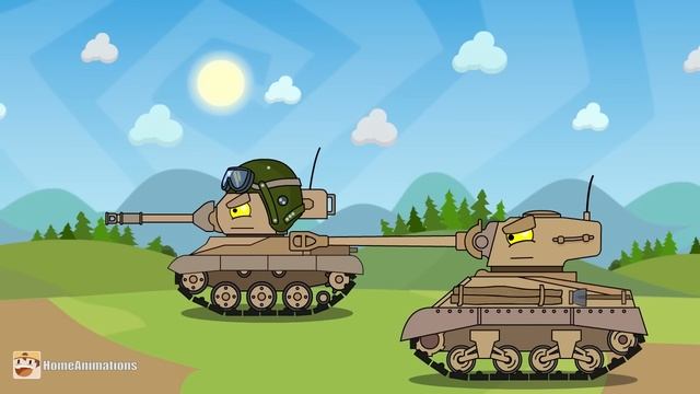 HomeAnimations – Мультики про танки  Контрудар - Мультики про танки