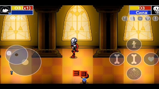 Обзор на Фанатскую игру по undertale на телефоне. Обзор на B