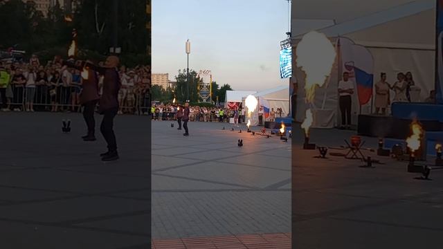 Новосибирск отмечает День России🔥