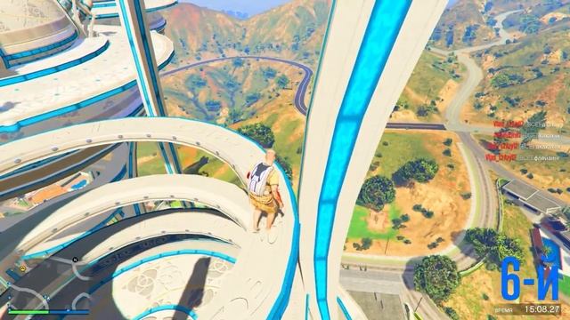 FlazinEXTREME FLOOR IS LAVA CHALLENGE IN GTA 5! ASIAN SKILL TEST IN GTA 5 ONLINE